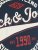 Jack & Jones JJELOGO TEE Navy - T-paidat - Isot T-paidat 2XL – 14XL