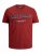 Jack & Jones JJELOGO TEE Red - T-paidat - Isot T-paidat 2XL – 14XL