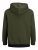 Jack & Jones JJEURBAN BLOCKING SWEAT Forest Green - Hupparit ja collegepaidat - Miesten hupparit ja collegepaidat isot koot