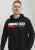 Jack & Jones CORP LOGO PLAY 4 Print Hoodie Black - Hupparit ja collegepaidat - Miesten hupparit ja collegepaidat isot koot