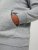 Jack & Jones JJLOCK SWEAT HOOD Grey - Hupparit ja collegepaidat - Miesten hupparit ja collegepaidat isot koot
