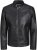 Jack & Jones Rocky Urban Rider Leather Jacket Black - Takit - Miesten Takit, isot koot – 2XL – 12XL