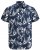 Jack & Jones JORCRAYON AOP Shirt Navy - Kauluspaidat - Miesten isot kauluspaidat 2XL – 8XL