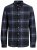 Jack & Jones JORJOSHUA Checked Shirt Navy - Kauluspaidat - Miesten isot kauluspaidat 2XL – 8XL