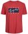 Jack & Jones JORJOSHUA T-shirt Red - T-paidat - Isot T-paidat 2XL – 14XL