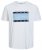 Jack & Jones JORJOSHUA T-shirt Bright White - T-paidat - Isot T-paidat 2XL – 14XL