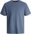 Jack & Jones PAULOS T-Shirt Denim Blue - T-paidat - Isot T-paidat 2XL – 14XL