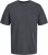 Jack & Jones PAULOS T-Shirt Dark Grey Melange - T-paidat - Isot T-paidat 2XL – 14XL