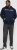 Jack & Jones CORP OLD LOGO REG FIT Hoodie Navy Blazer - Hupparit ja collegepaidat - Miesten hupparit ja collegepaidat isot koot