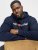 Jack & Jones CORP OLD LOGO REG FIT Hoodie Navy Blazer - Hupparit ja collegepaidat - Miesten hupparit ja collegepaidat isot koot