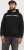 Jack & Jones CORP OLD LOGO REG FIT Hoodie Black - Hupparit ja collegepaidat - Miesten hupparit ja collegepaidat isot koot