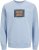 Jack & Jones HUDSON Sweatshirt Chambray Blue - Hupparit ja collegepaidat - Miesten hupparit ja collegepaidat isot koot