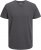 Jack & Jones ORGANIC T-Shirt Dark Grey Melange - T-paidat - Isot T-paidat 2XL – 14XL