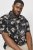 Jack & Jones Hawaii AOP Shirt Black - Kauluspaidat - Miesten isot kauluspaidat 2XL – 8XL