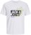  Jack & Jones Jaxon Crew Neck T-Shirt White - T-paidat - Isot T-paidat 2XL – 14XL