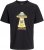 Jack & Jones Anatomy Skull Crew Neck T-Shirt Black - T-paidat - Isot T-paidat 2XL – 14XL