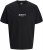 Jack & Jones Snake Crew Neck T-Shirt Black - T-paidat - Isot T-paidat 2XL – 14XL