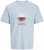 Jack & Jones Vira Branding Crew Neck T-Shirt Skyway - T-paidat - Isot T-paidat 2XL – 14XL