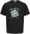 Jack & Jones Hydra Crew Neck T-Shirt Black - T-paidat - Isot T-paidat 2XL – 14XL