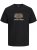 Jack & Jones Calma Crew Neck T-Shirt Black - T-paidat - Isot T-paidat 2XL – 14XL