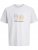 Jack & Jones Calma Crew Neck T-Shirt Gray Dawn - T-paidat - Isot T-paidat 2XL – 14XL