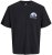 Jack & Jones Fuji Crew Neck T-Shirt Black - T-paidat - Isot T-paidat 2XL – 14XL