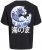 Jack & Jones Fuji Crew Neck T-Shirt Black - T-paidat - Isot T-paidat 2XL – 14XL