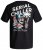 Jack & Jones JJCHILLER With Back Print Black - T-paidat - Isot T-paidat 2XL – 14XL