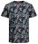 Jack & Jones JJCOASTAL AOP T-Shirt Navy - T-paidat - Isot T-paidat 2XL – 14XL