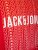 Jack & Jones JJCYBER T-Shirt Red - T-paidat - Isot T-paidat 2XL – 8XL