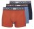 Jack & Jones JACMARCO SOLID Trunks 3-Pack Coronet Blue - Alusvaatteet & uimavaatteet - Miesten Isot alusvaatteet 