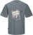 Jack & Jones Lington Back And Front Print Crew Neck T-Shirt Grey - T-paidat - Isot T-paidat 2XL – 14XL
