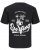 Jack & Jones Zekiel Crew Neck T-Shirt Black - T-paidat - Isot T-paidat 2XL – 14XL