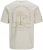  Jack & Jones Summer Vibes Crew Neck T-Shirt Moonbeam - T-paidat - Isot T-paidat 2XL – 14XL