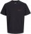 Jack & Jones Retiro Crew Neck T-Shirt Black - T-paidat - Isot T-paidat 2XL – 14XL