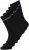 Jack & Jones BASIC LOGO Tennis Socks 5-Pack Black - Alusvaatteet & uimavaatteet - Miesten Isot alusvaatteet 