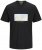Jack & Jones Vira Branding Crew Neck T-Shirt Black - T-paidat - Isot T-paidat 2XL – 14XL