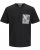  Jack & Jones Tavira Aop Pocket Crew Neck T-Shirt Black - T-paidat - Isot T-paidat 2XL – 14XL
