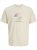 Jack & Jones Calma Crew Neck T-Shirt Sweet Corn - T-paidat - Isot T-paidat 2XL – 14XL