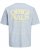 Jack & Jones Tavira Type Crew Neck T-Shirt Skyway - T-paidat - Isot T-paidat 2XL – 14XL