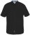 D555 James Short Sleeve Oxford Shirt Black - Kauluspaidat - Miesten isot kauluspaidat 2XL – 8XL