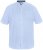 D555 James Short Sleeve Oxford Shirt Sky Blue - Kauluspaidat - Miesten isot kauluspaidat 2XL – 8XL