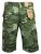 Kam Jeans 330 Cargoshorts Camo - Shortsit - Shortsit, isot koot – W40-W60