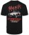 Kam Jeans 5710 Legendary Racing Slub Tee With Back Print Black - T-paidat - Isot T-paidat 2XL – 14XL