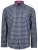Kam Jeans 6156 Long Sleeve Check Shirt Navy - Kauluspaidat - Miesten isot kauluspaidat 2XL – 8XL