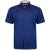Kam Jeans 6160 Short Sleeve Dobby Print Shirt Twilight Blue - Kauluspaidat - Miesten isot kauluspaidat 2XL – 8XL