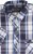 Kam Jeans 6301 SS Casual Check Shirt Navy - Kauluspaidat - Miesten isot kauluspaidat 2XL – 8XL