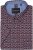 Kam Jeans 6326 Mini Floral Print Short Sleeve Shirt Navy - Kauluspaidat - Miesten isot kauluspaidat 2XL – 8XL
