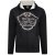 Kam Jeans 705 Motor Oil Hoodie Black - Hupparit ja collegepaidat - Miesten hupparit ja collegepaidat isot koot