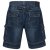Kam Jeans Francis Dark Used - Shortsit - Shortsit, isot koot – W40-W60